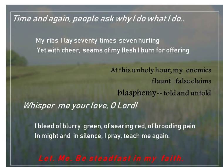 Whisper me your love